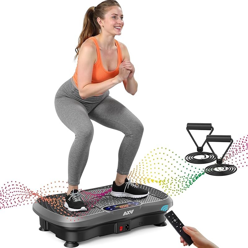 AXV Vibration Plate Full Body Workout Machine for Weight Loss and Fat