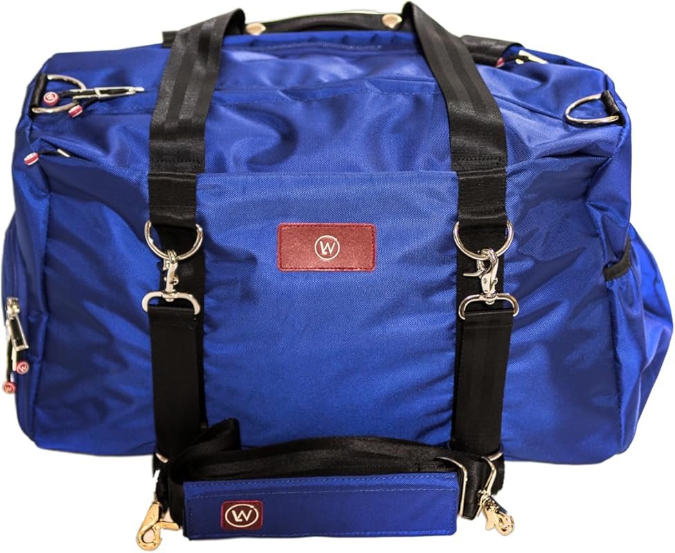 Live Well 360 Luxx Gym Duffel with Shoe, Laptop & Wet Compartment for 