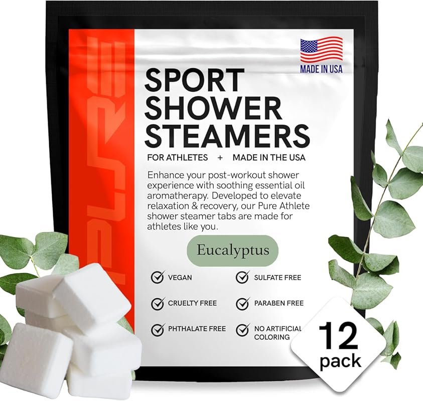 USA-Made Eucalyptus Steamers for Muscle Recovery, Aromatherapy & Sinus