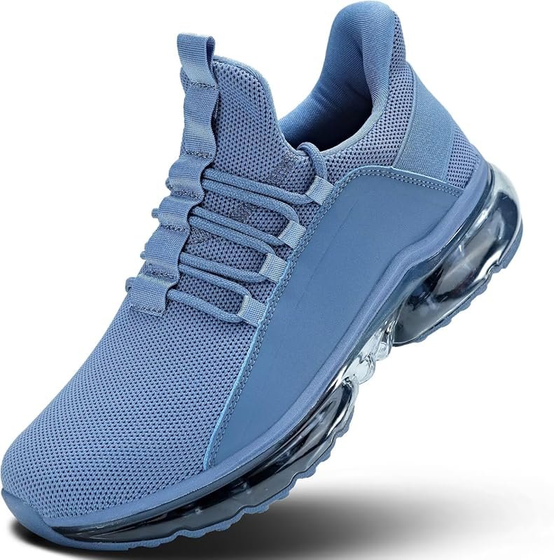 Men's Air Cushion Breathable Non-Slip Casual Running Sneakers for Gym 