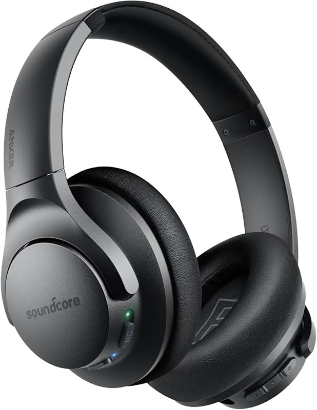 Anker Soundcore Life Q20 Hybrid ANC Headphones with 60H Playtime, Hi-R