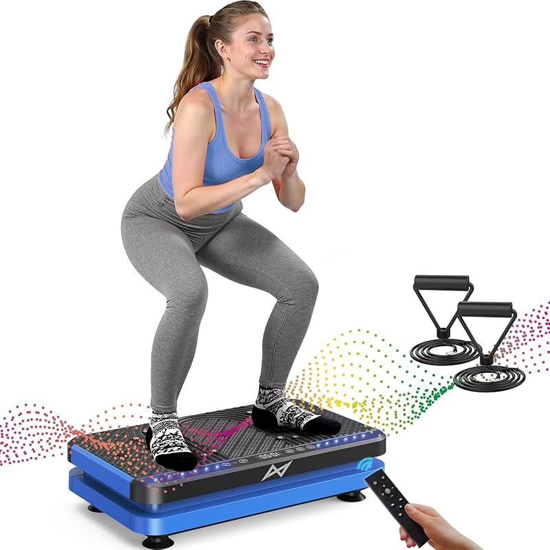 AXV Vibration Plate Full Body Workout Machine for Weight Loss, Fat Bur