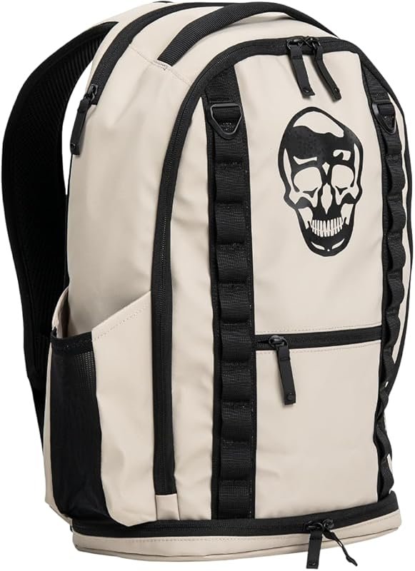 Gymreapers Gravestone 21L Lightweight Water-Resistant Gym Backpack with Laptop Sleeve