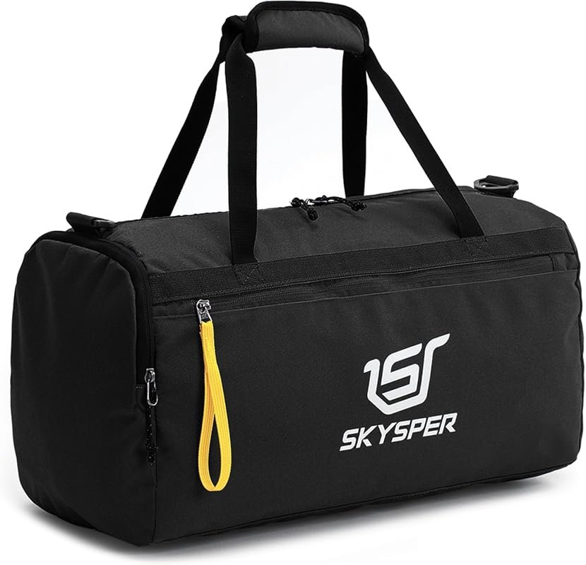 SKYSPER 30L Small Sports Duffel with Wet Pocket for Men & Women, Trave