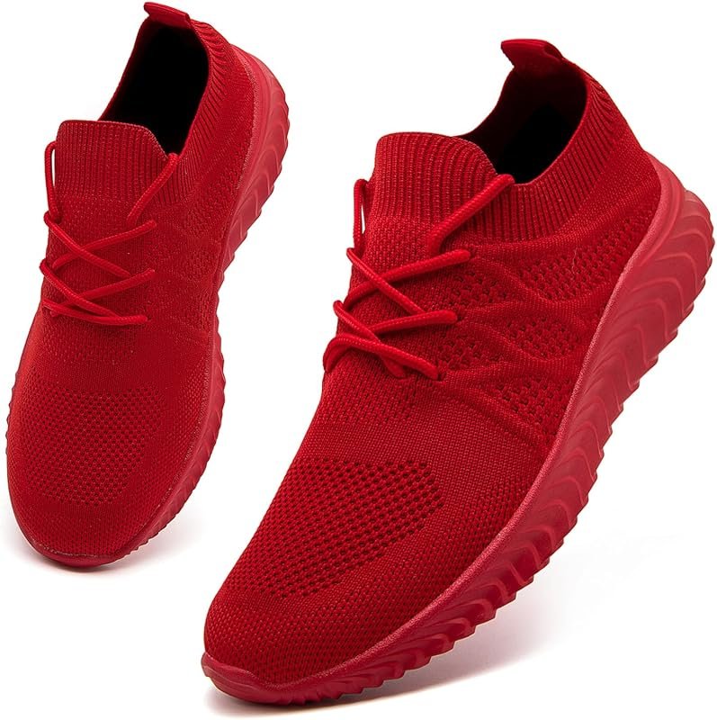 Women's Lightweight Mesh Running and Walking Sneakers for Gym and Tennis Workouts