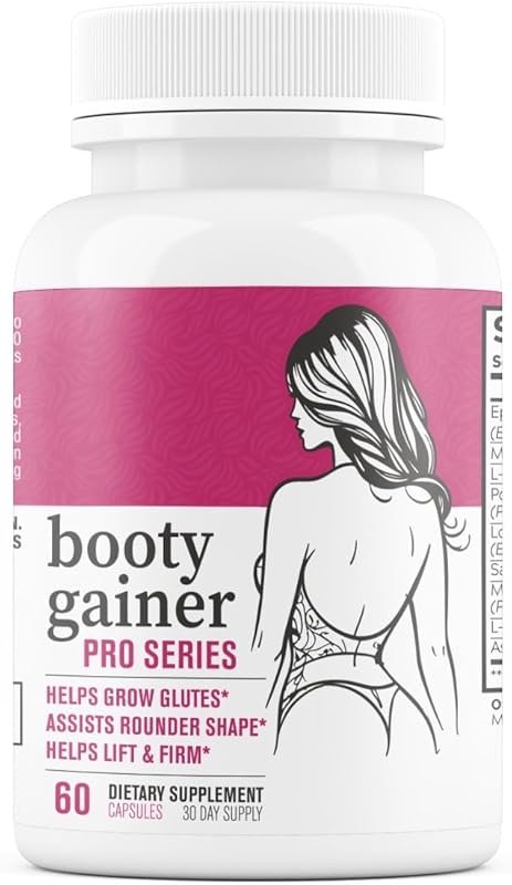 Booty Gainer Pro Series for Women – Natural Glute Enhancer for Rounder