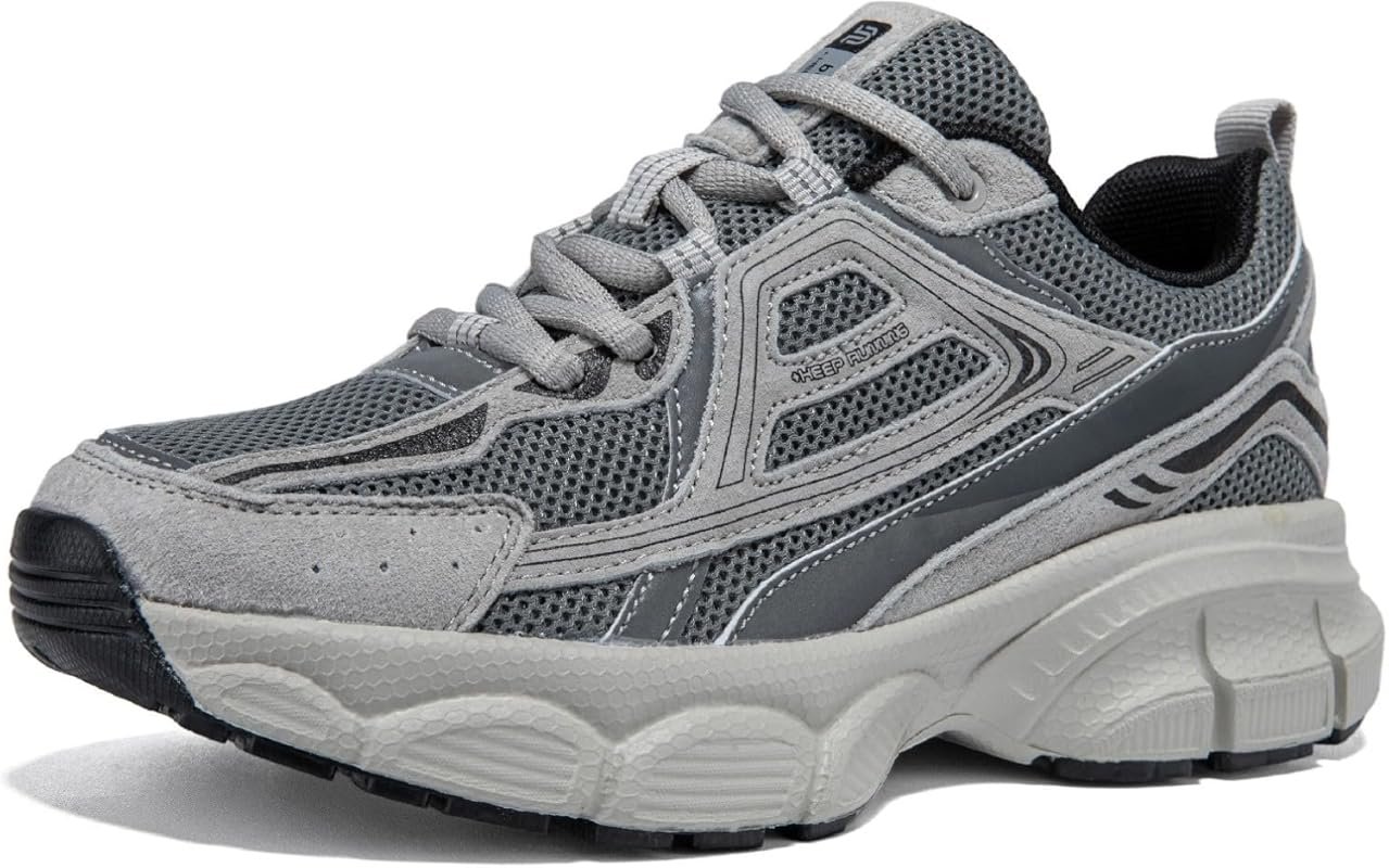 Women's Chunky Fashion Sneakers with Breathable Mesh, Platform Sole, and Athletic Design for Gym and Walking