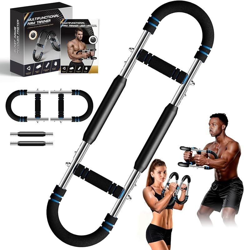 Ergonomic Adjustable Twister Arm Trainer with Anti-Slip Handles & Carr