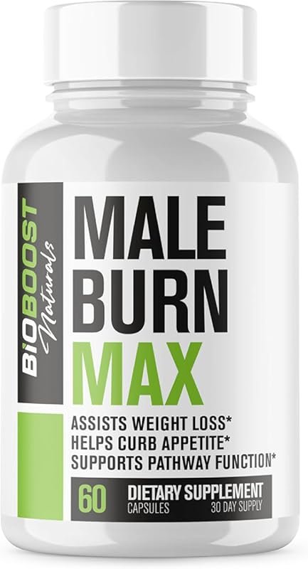 Male Burn MAX Fat Burner for Men – GLP-1 Support, Appetite Suppressant