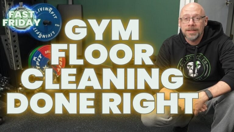 Best Cleaners for Rubber Gym Floor