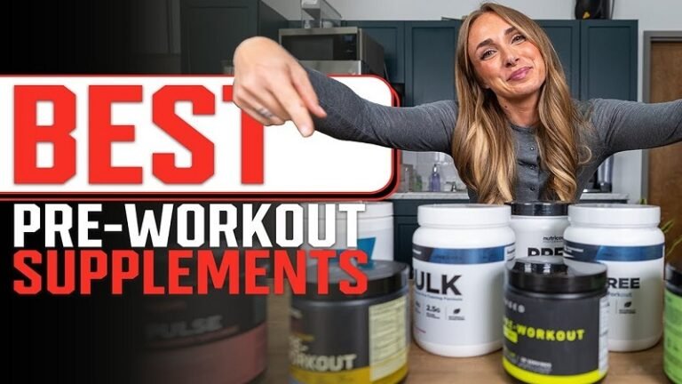 best gym pre workout supplements
