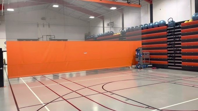 best rated gym divider systems for commercial gyms