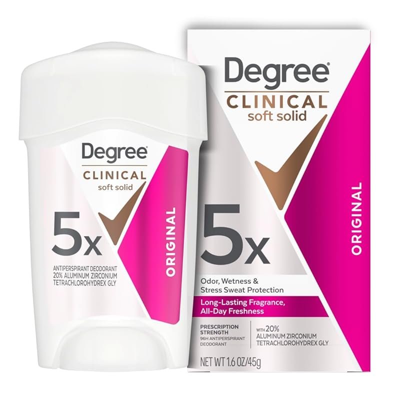 Degree Clinical Strength Antiperspirant Deodorant: 96-Hour Protection 