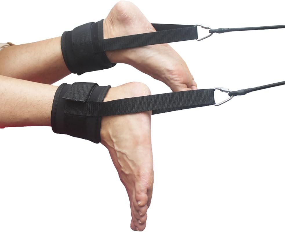 Swim Ankle Strap Leash for Stationary Lap Training and Effective Pool 