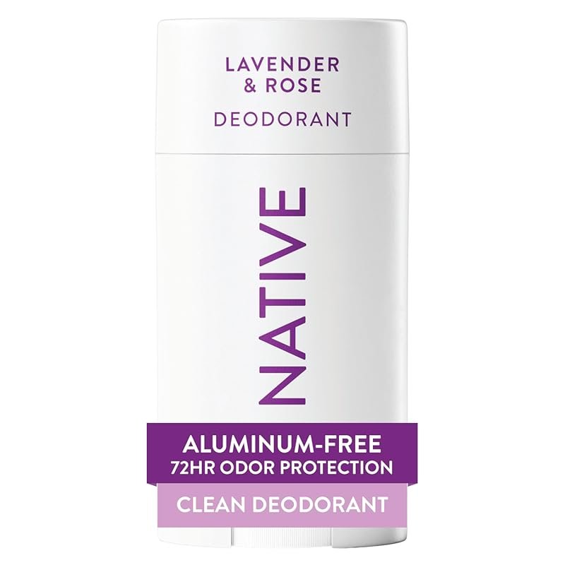 Native Aluminum-Free Deodorant for Women & Men: 72-Hour Odor Control, 