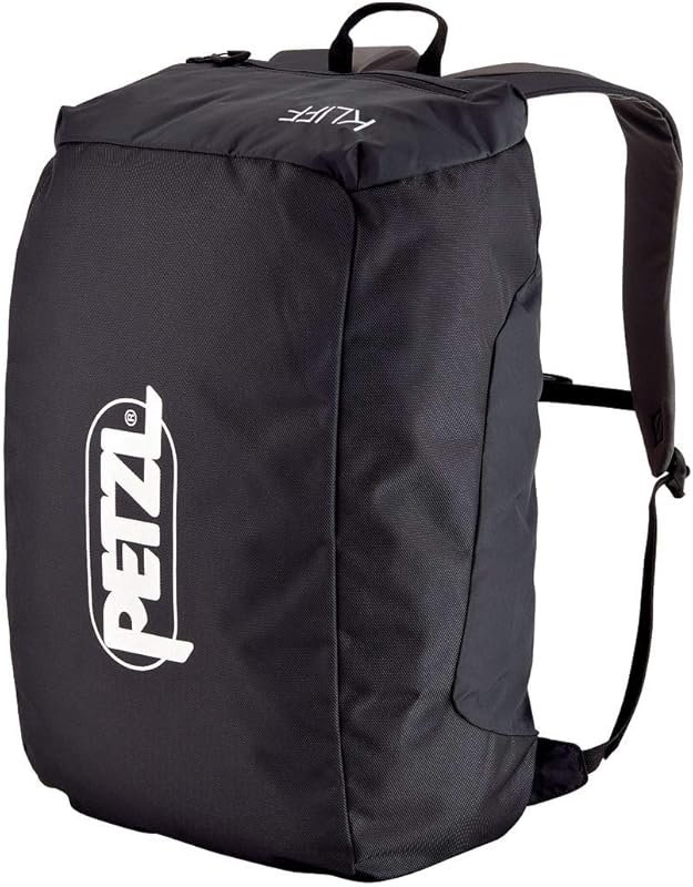 PETZL KLIFF 36L Rope Bag for Sport Climbing with Removable Tarp, Grey