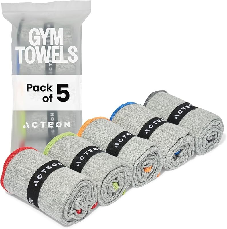Acteon Quick-Dry Silver Ion Odor-Free Super Absorbent Microfiber Gym T
