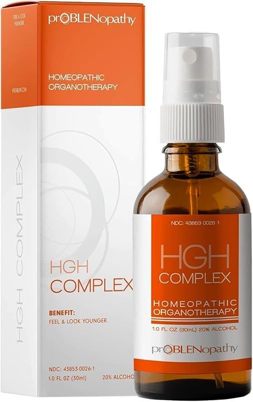 HGH Liquid Oral Spray for Muscle Growth & Recovery, Fast-Absorbing, 30