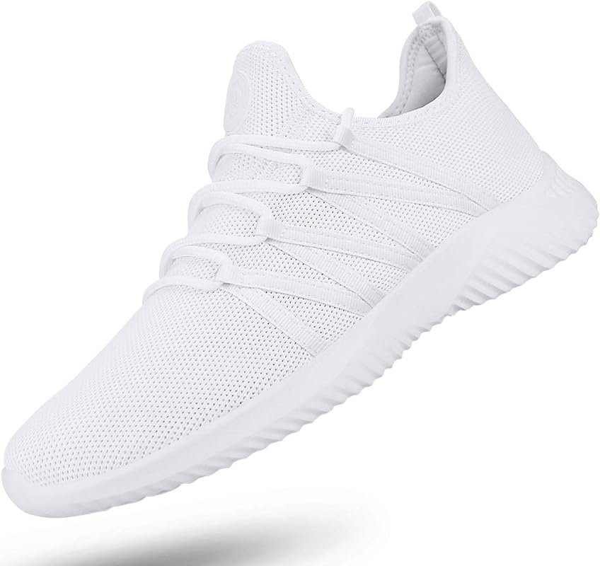 Feethit Men's Slip-On Breathable Lightweight Running Shoes Comfortable