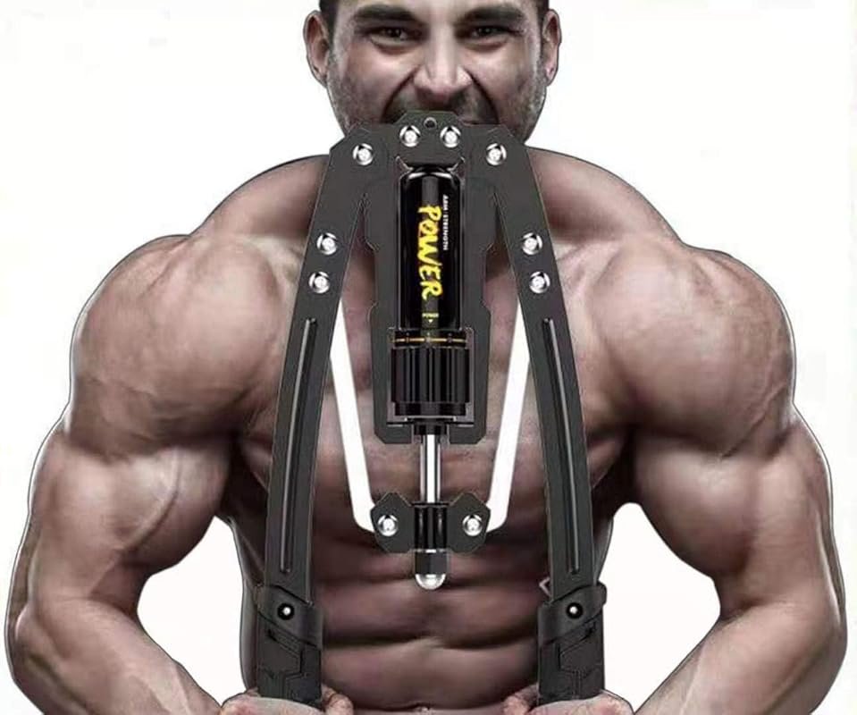 LEJIEYIN Twister Arm Exerciser – Adjustable 22-440lbs Hydraulic Chest 