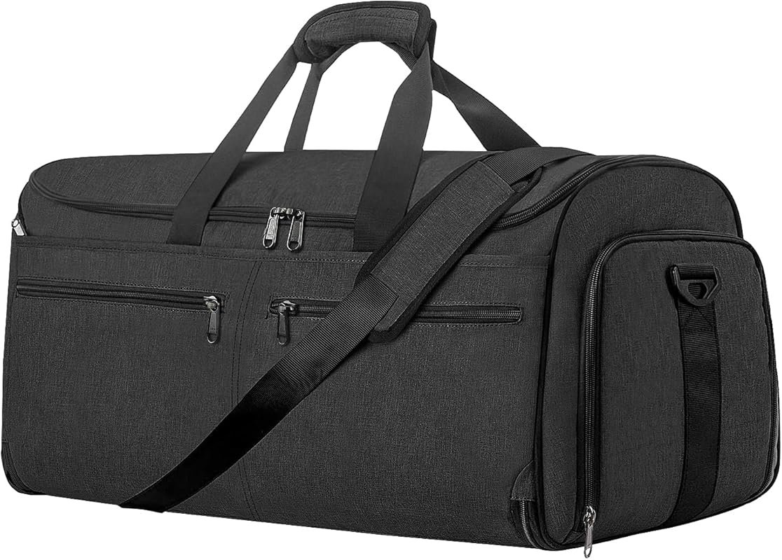 Bukere Convertible 2-in-1 Garment Duffle Bag – Carry-On Suit Travel Ba