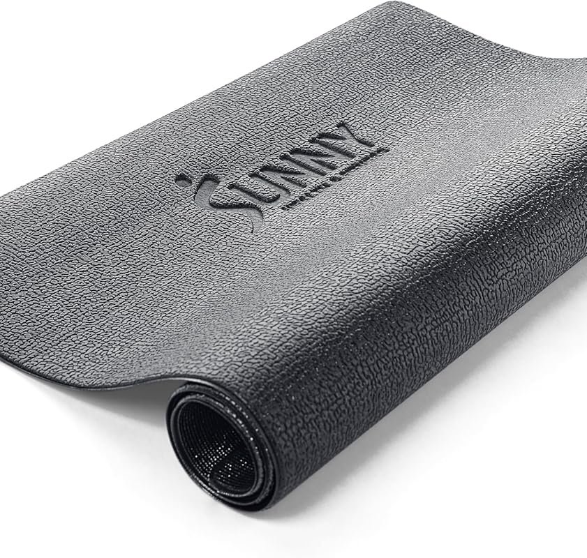 Sunny Health & Fitness Non-Slip Equipment Mat: Multiple Sizes for Trea