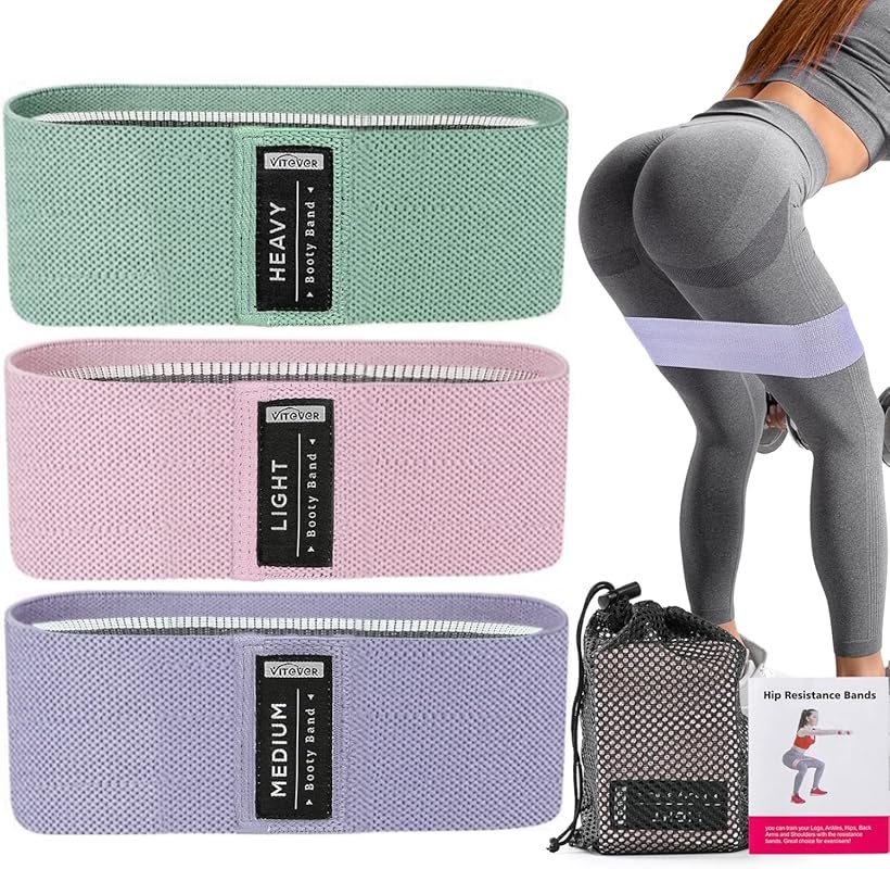 Booty Bands Set Resistance Bands for Legs Butt Workouts Women Men Pila