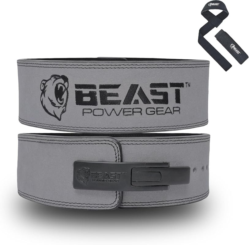 Beast Power Gear 10-13mm Thick Lever Buckle Lifting Belt for Powerlift