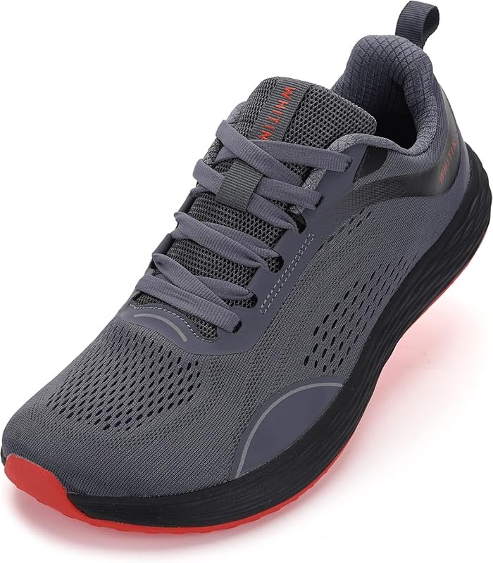 WHITIN Men's Wide Toe Box Zero Drop Running Shoes Minimalist Breathabl