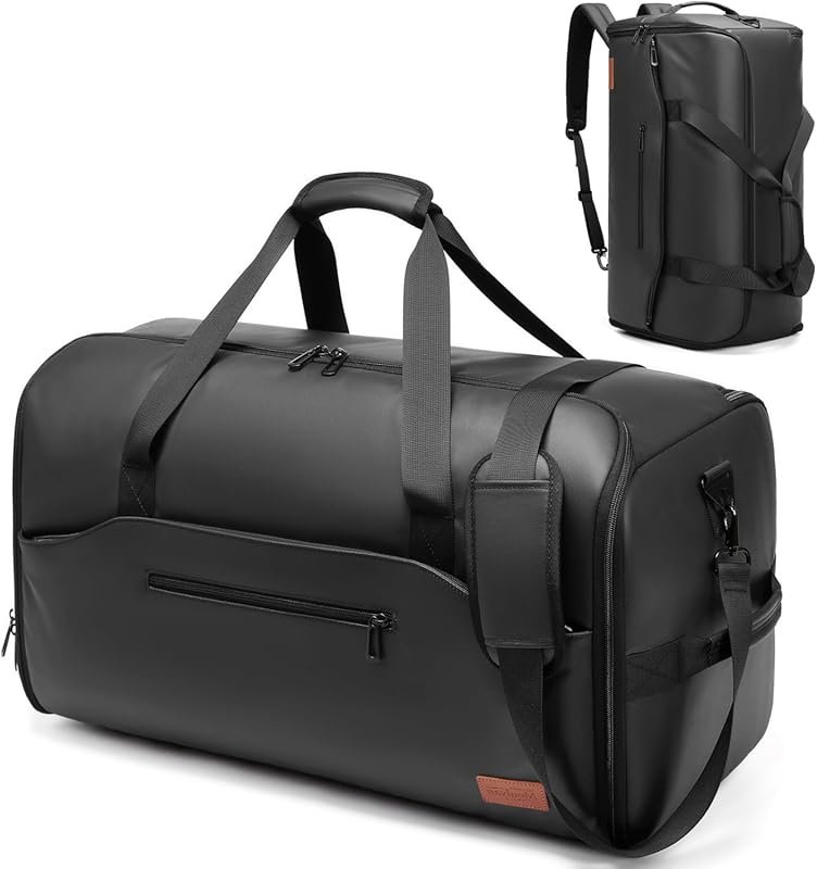 45L Convertible Garment Duffle Bag for Travel – 3-in-1 Hanging Suit Ba