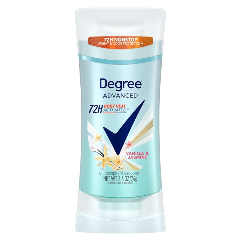 Degree Advanced Protection Vanilla & Jasmine Antiperspirant for Women: