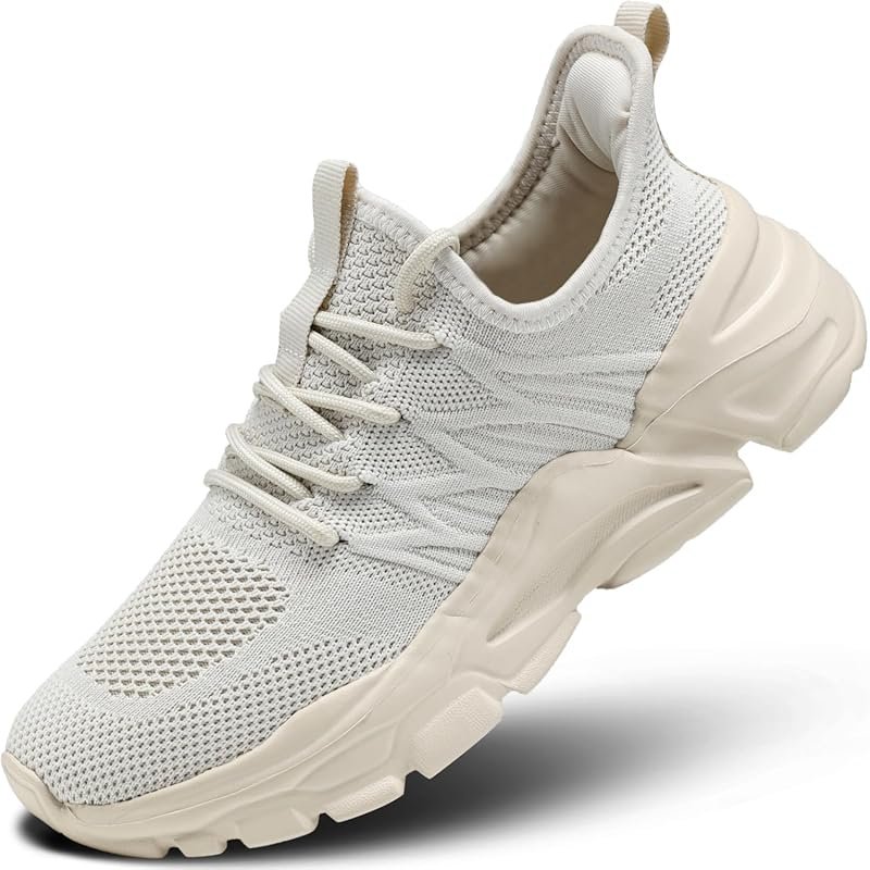 Women's Lightweight Breathable Slip-On Running Shoes for Walking Tenni