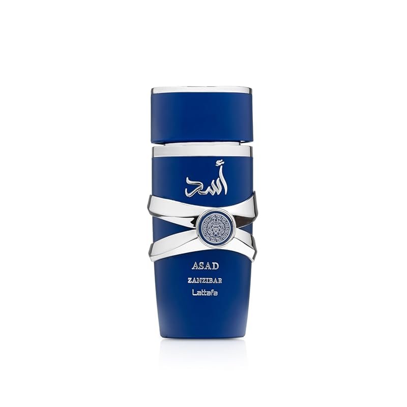 Lattafa Asad Zanzibar Men's Fragrance with Spicy Vanilla & Coconut Not