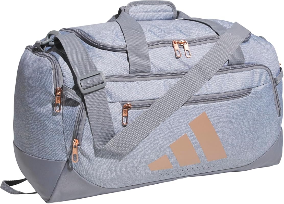 adidas Defender 5 Premium Duffel Bag for Gym Sports Travel - Durable S