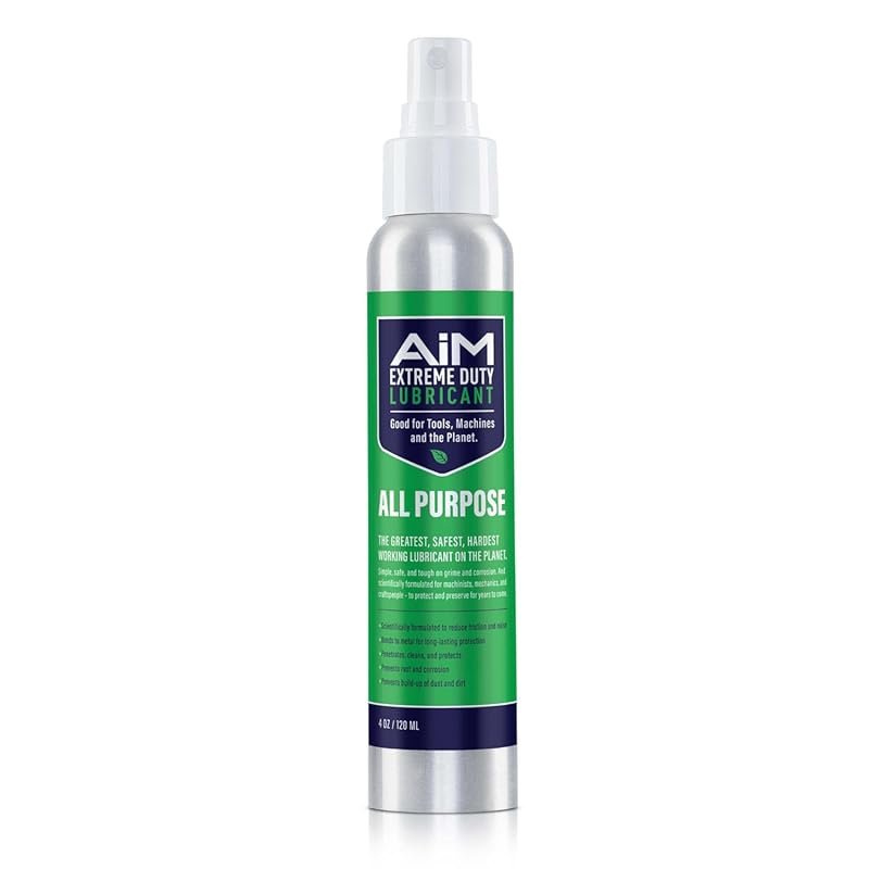 PlanetSafe AiM Extreme Duty 4 oz All-Purpose Lubricant Spray for Tools