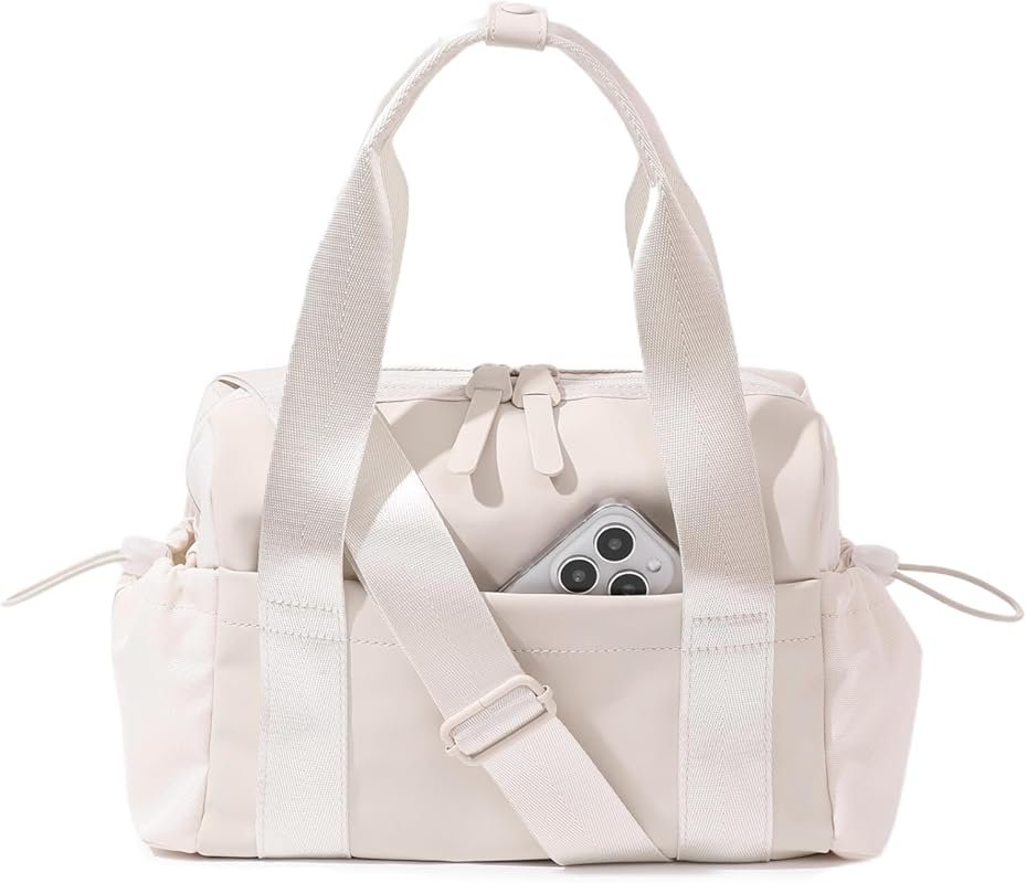 Small Gym Bag for Women with Wet Compartment, Mini Crossbody Duffle for Workout, Dance & Travel