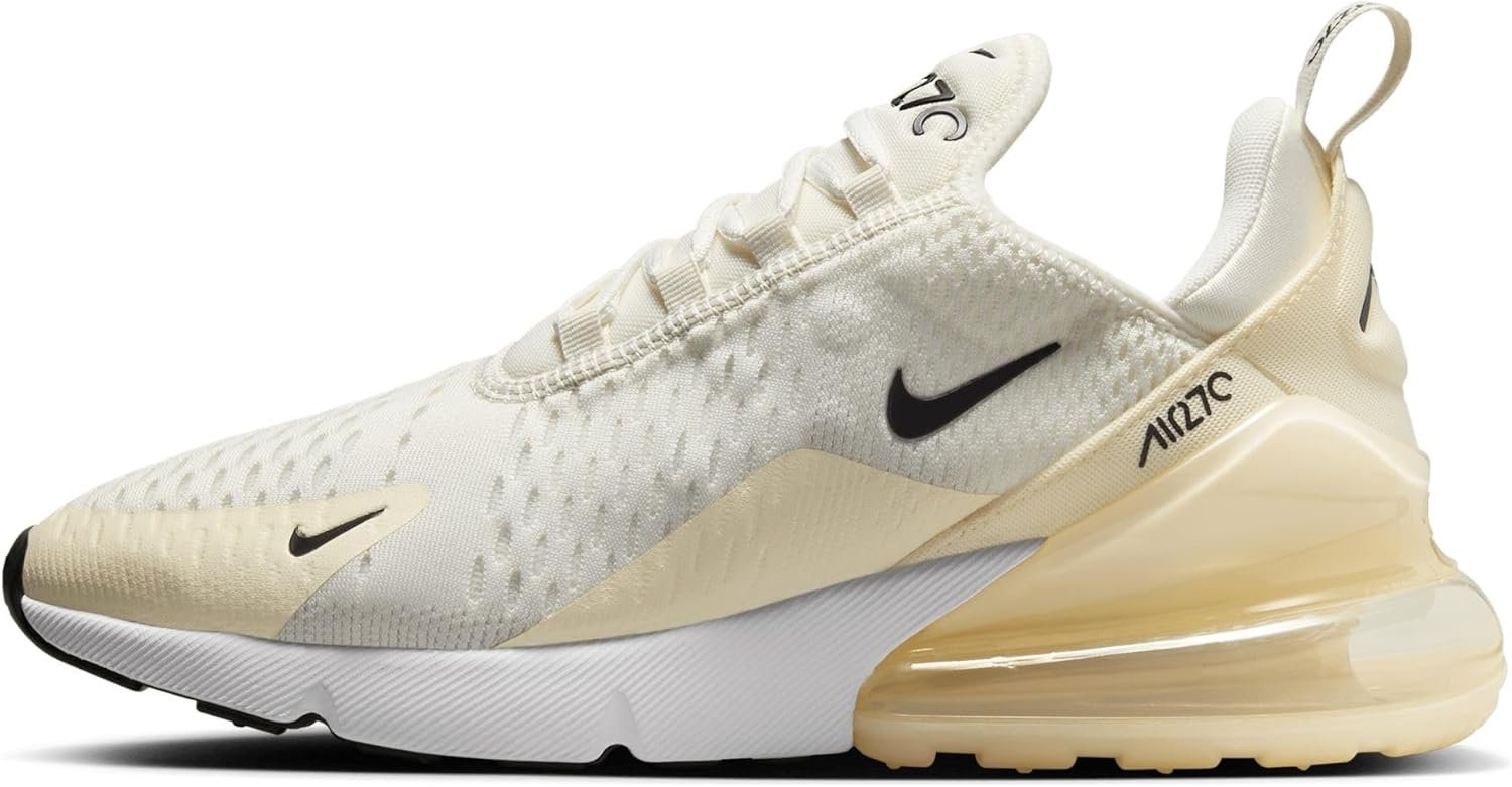 Nike Women's Air Max 270 Sneakers - Iconic Air Cushioning Breathable M