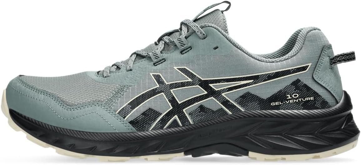 ASICS Men's Gel-Venture 10 Running Shoes - Rugged Traction, GEL Shock 