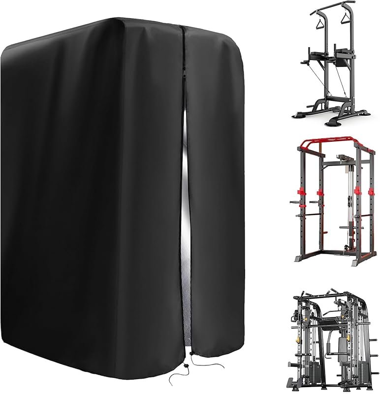 420D Oxford Waterproof Gym Rack Cover for Home Exercise Equipment, UV 