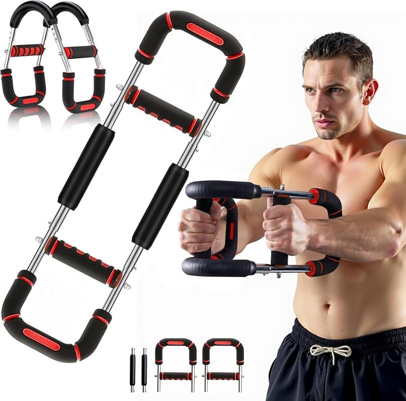 2025 Pro Adjustable Power Twister Arm Trainer Chest Shoulder Workouts 
