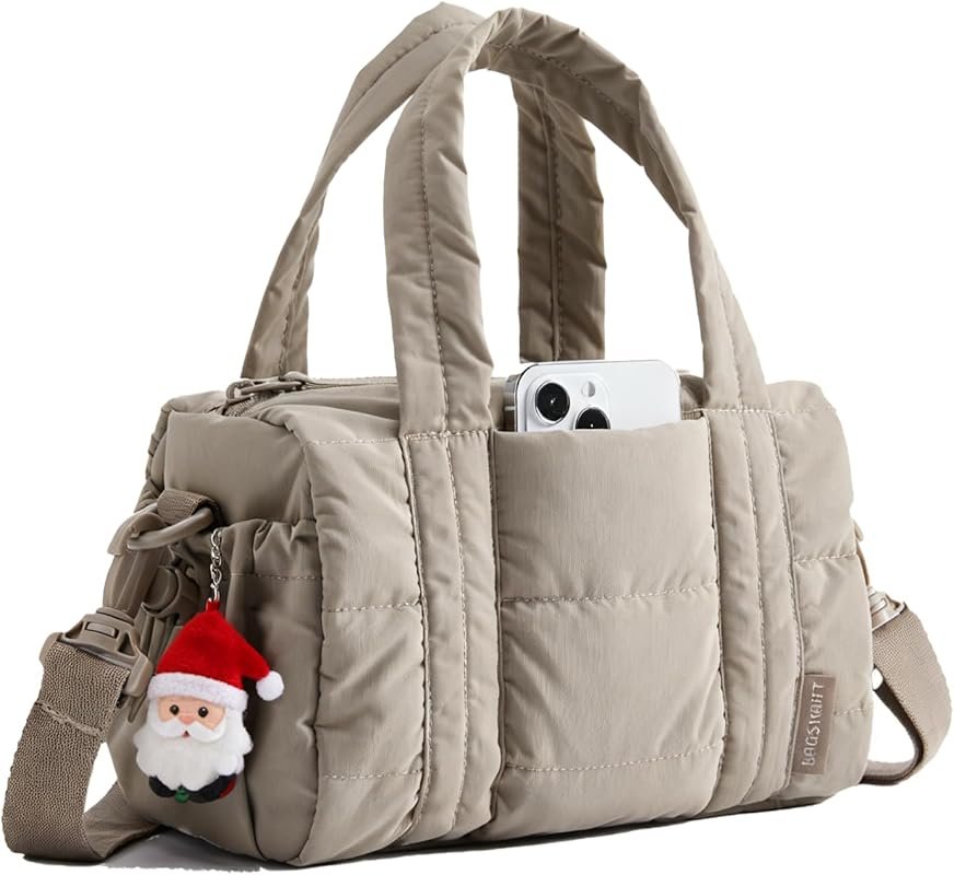 BAGSMART Reiki Gym Bag for Women, 5L Dance Bag & 15L Yoga Mate with Wet & Dry Pockets