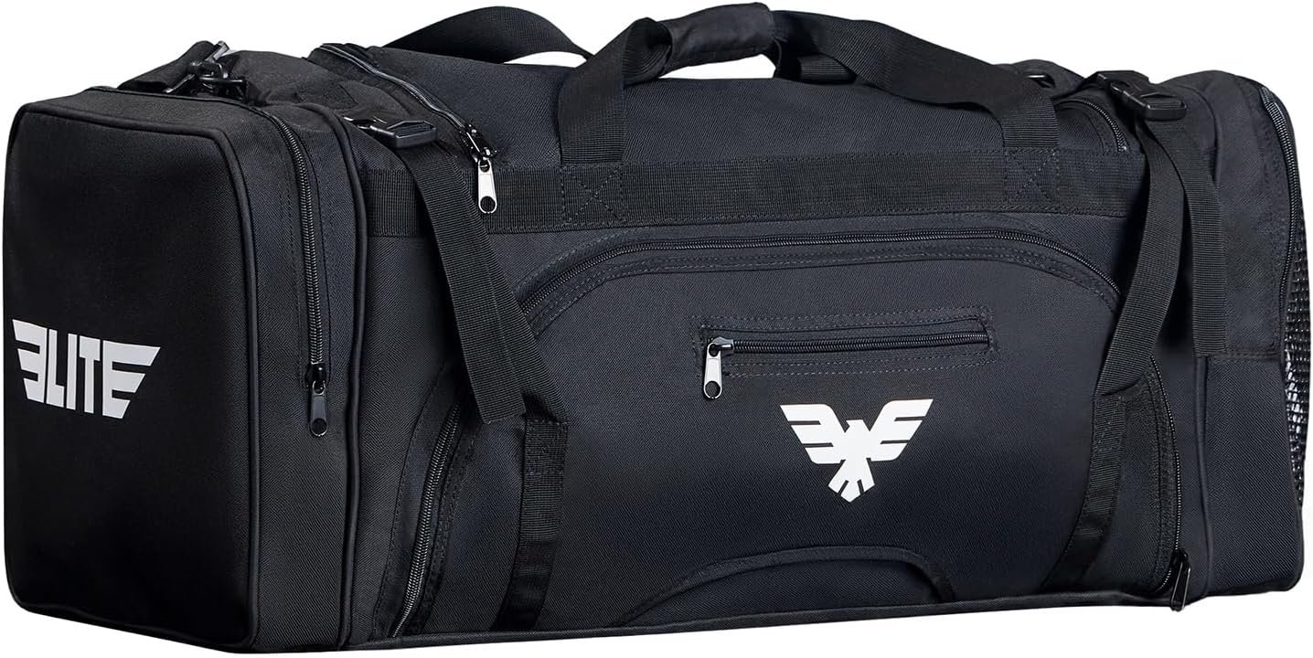 Elite Sports Monster 44L Cordura MMA Duffel Bag with Mesh Shoe Compartment