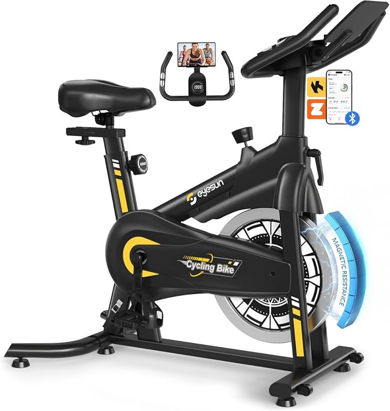 QM-530W Spin Bike for Home Cardio with Adjustable Magnetic Resistance 