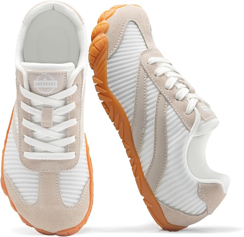 Unisex Minimalist Barefoot Sneakers with Wide Toe Box, Zero Drop, Brea