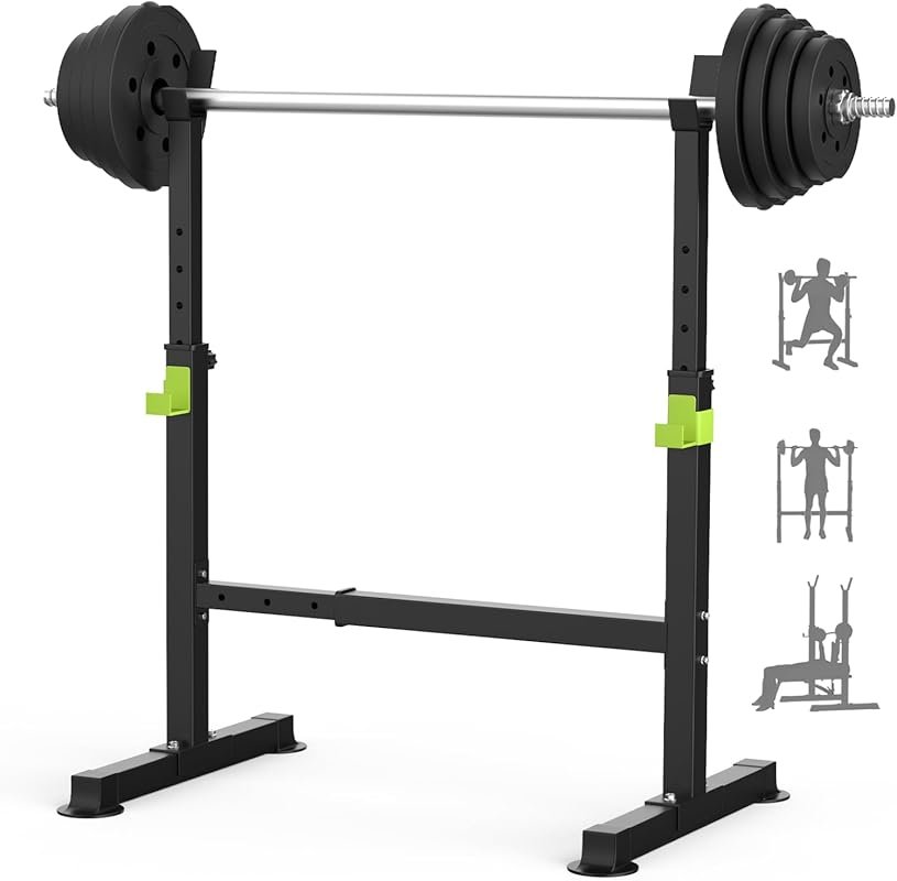 FitinOne 660 lbs Adjustable Folding Weight Bench for Home Gym Multi-Fu