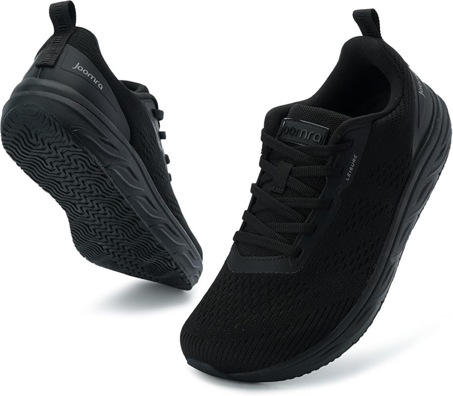 Joomra Women's Wide Toe Box Walking Tennis Shoes Athletic Running Snea