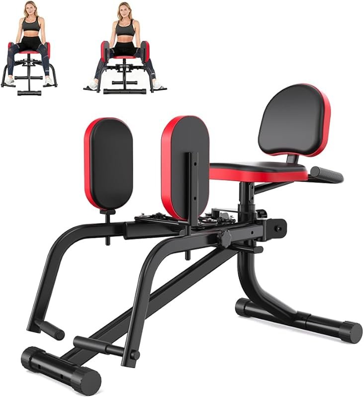 2-in-1 Hip Abductor Adductor Machine for Inner Outer Thigh Glute Worko