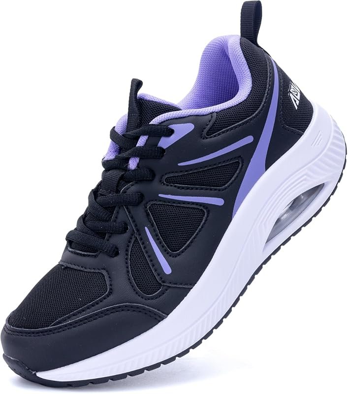 Women's Walking Shoes Arch Support Orthotic Tennis Sneakers for Planta