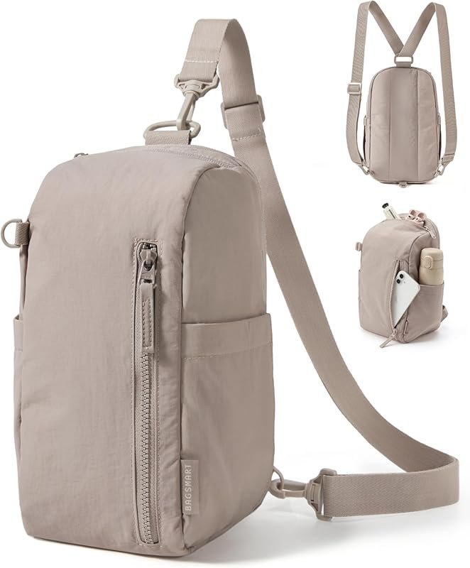 BAGSMART Fast Track 9L Small Sling Bag for Women Crossbody with 6 Pock