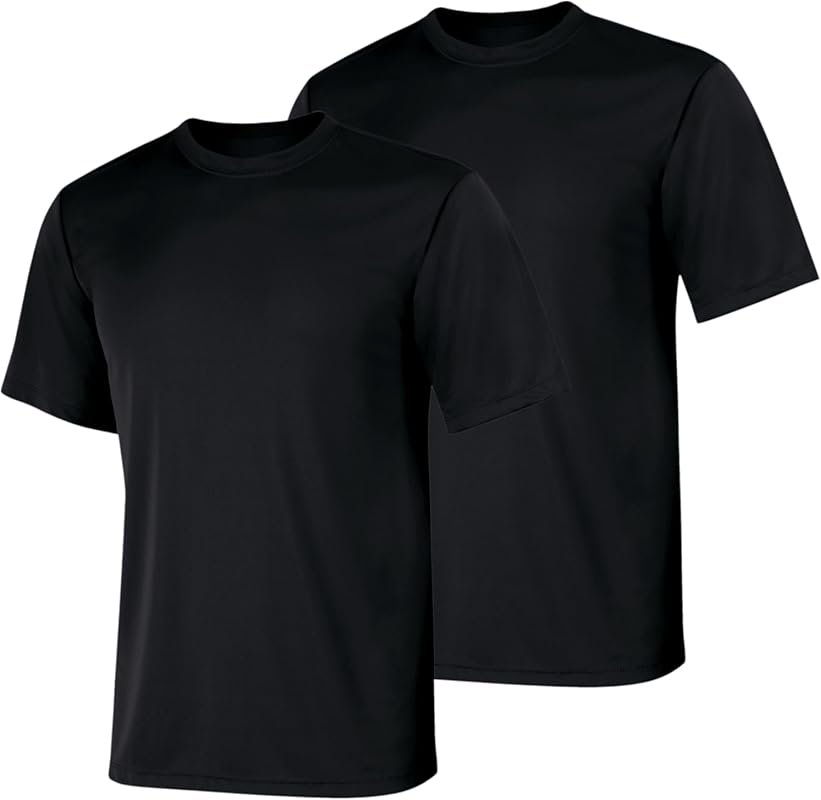 Hanes Men's Cool Dri Performance T-Shirt with 40+ UPF Protection, 2 or